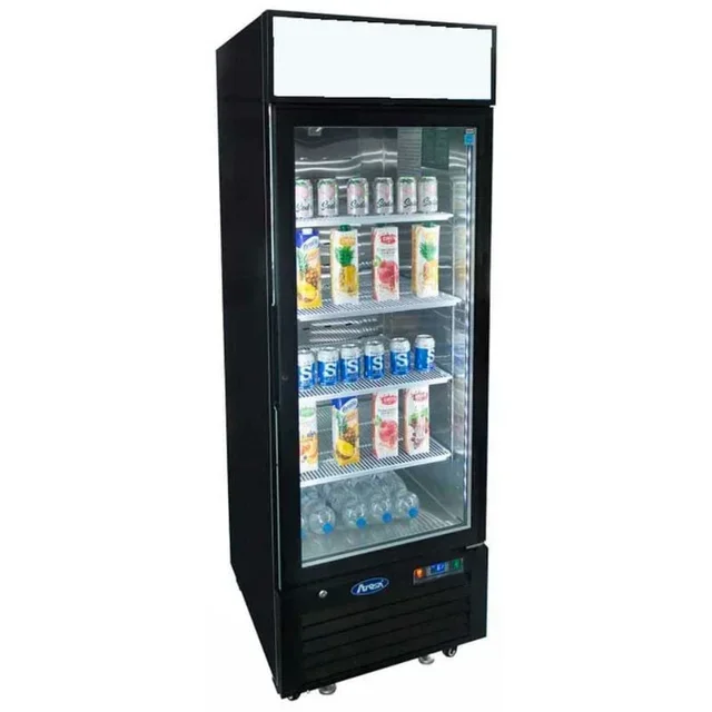 610 Liter Glass Door Refrigerator - Professional Refrigeration