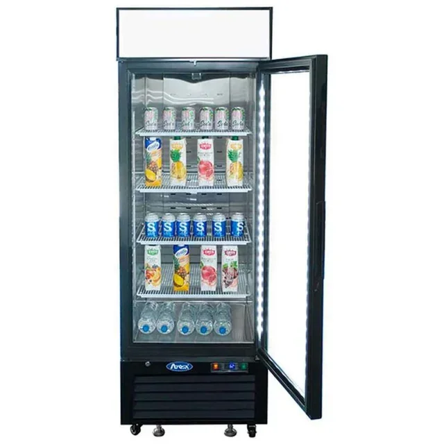 610 Liter Glass Door Refrigerator - Professional Refrigeration