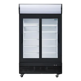 Vitrine Refrigerada para Bebidas 950L - Portas Deslizantes - Refrigeração Ventilada