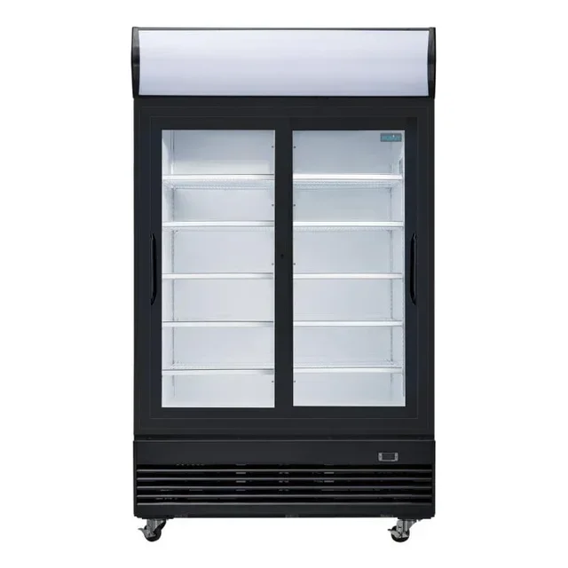 Vitrine Refrigerada para Bebidas 950L - Portas Deslizantes - Refrigeração Ventilada