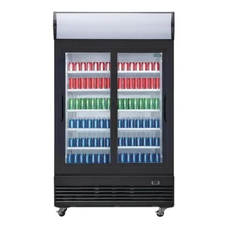 Vitrine Refrigerada para Bebidas 950L - Portas Deslizantes - Refrigeração Ventilada