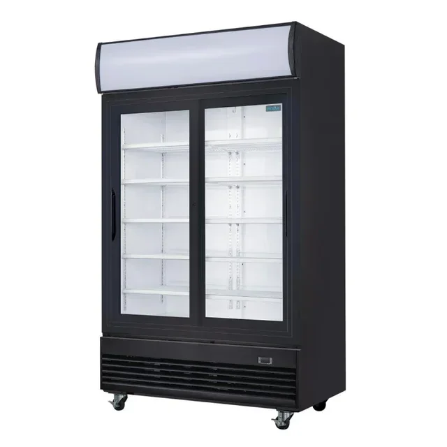 Vitrine Refrigerada para Bebidas 950L - Portas Deslizantes - Refrigeração Ventilada