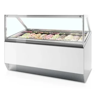 Vitrina Refrigerada Ventilada Fachada Recta - 20x5 Litros