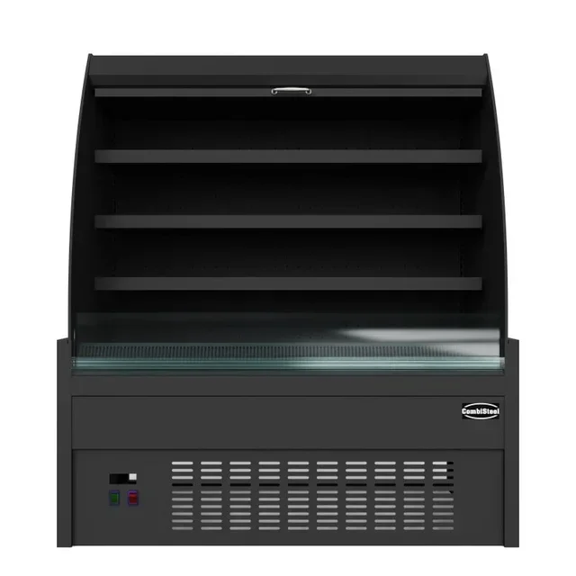 Kühlvitrine mit gebogener Verglasung - 380 Liter Kapazität