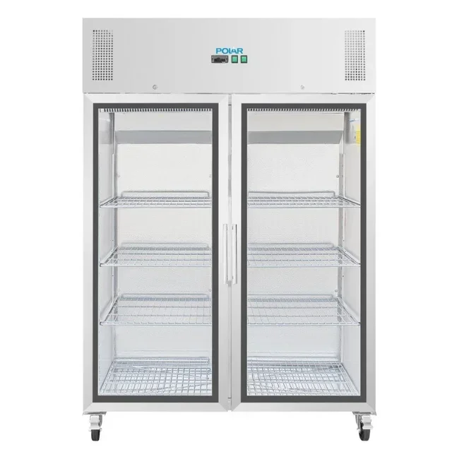 Vetrina Refrigerata Positiva Doppia GN 2/1 Serie G 1200 Litri