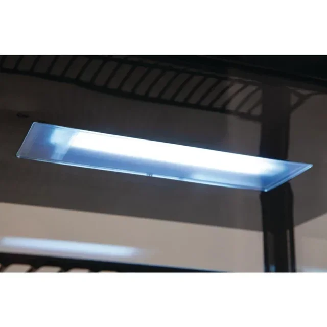 68L Positive Refrigerated Display Case Series C - Black Finish