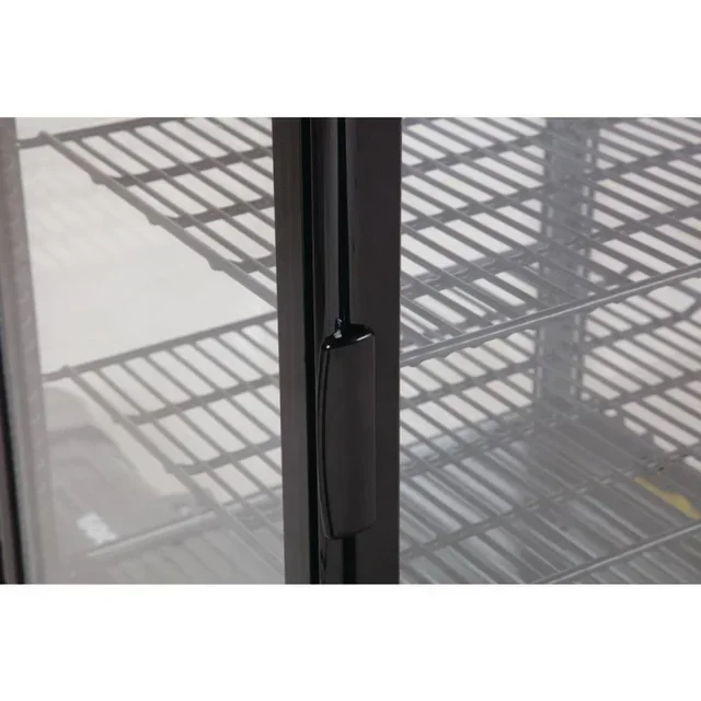 68L Positive Refrigerated Display Case Series C - Black Finish