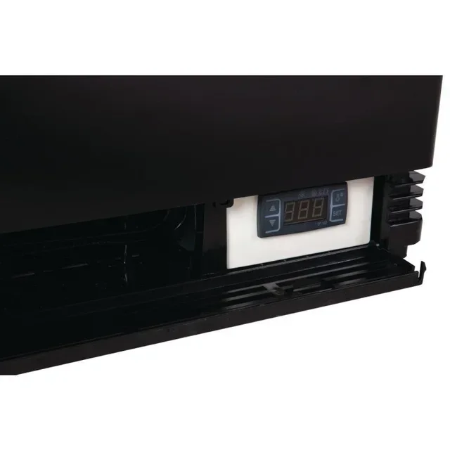 68L Positive Refrigerated Display Case Series C - Black Finish