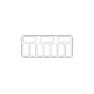 Vitrine Refrigerada 520 Litros - Ventilação Estática - Para Confeitaria e Sorveteria