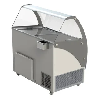 Kühlvitrine - Freistehend - 50 Liter - 10 Körbe