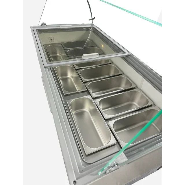 Vitrine Réfrigérée Positive - Statique - 10 x 5 Litres