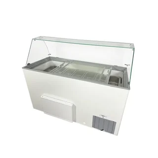 Vitrine Réfrigérée Positive - Statique - 10 x 5 Litres