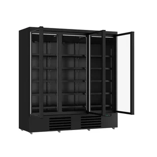Vitrina Refrigerada Positiva Negra 3 Puertas – Capacidad 1530 Litros