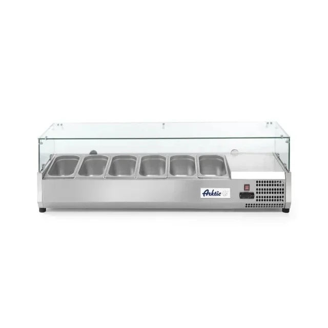 Vitrina Refrigerada 6 Cubetas GN 1/3