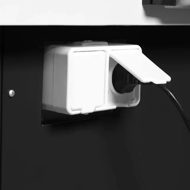 Vetrina Refrigerata Professionale 320W per Pescherie - Esposizione Premium