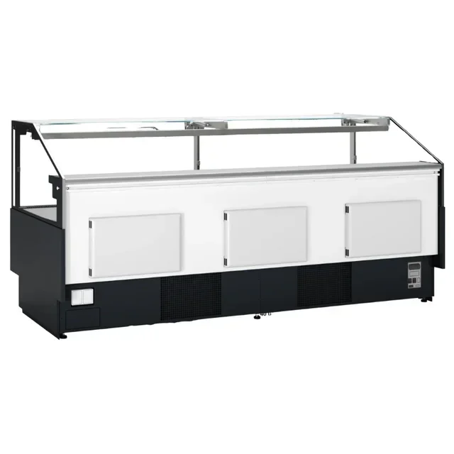 Service Display Case with Worktop - 654 L Premium