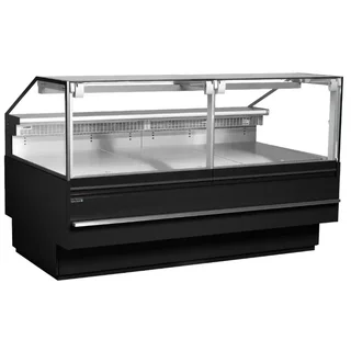 Refrigerated Service Display Case with Integrated Worktop - 489 Litres Capacity