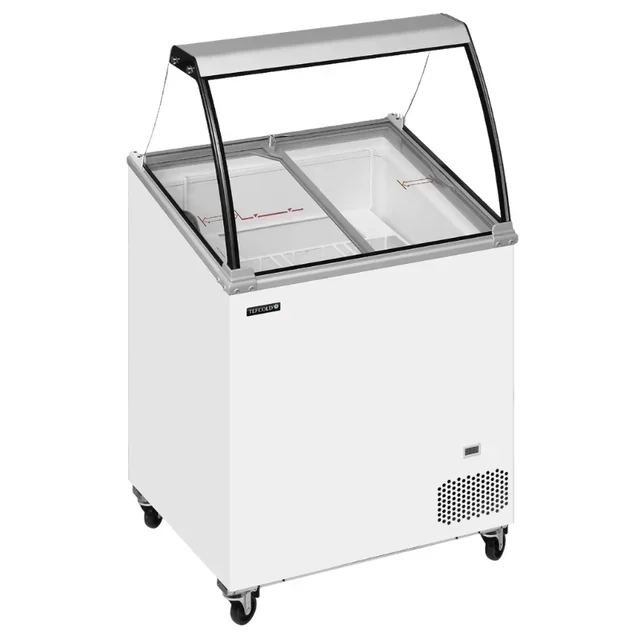 Ice Cream Display Freezer - 4 x 5 Liter Tubs Capacity