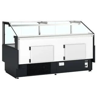 Vitrina Refrigerada Supermercado 469 Litros - Acabado Negro