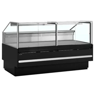 Vitrina Refrigerada Supermercado 469 Litros - Acabado Negro