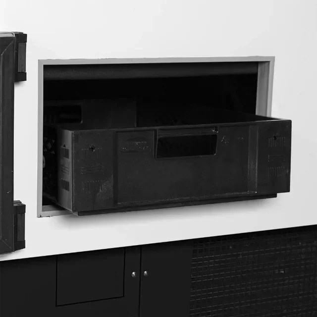 Vitrina Refrigerada Supermercado 469 Litros - Acabado Negro