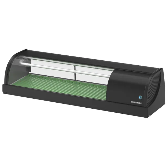 Kühlvitrine für Sushi 120 cm mit Motor auf der rechten Seite