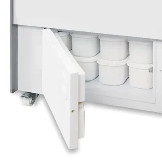 Ventilated Refrigerated Display Case - Capacity 10 x 5 Liter Containers