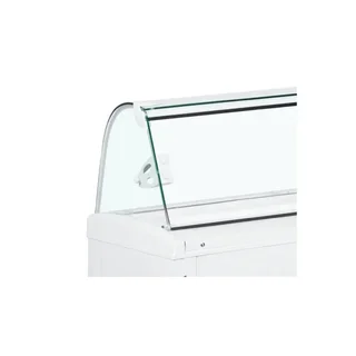 Forced Air Ventilated Refrigerated Display Case - 339 Liters Capacity - Glass Display