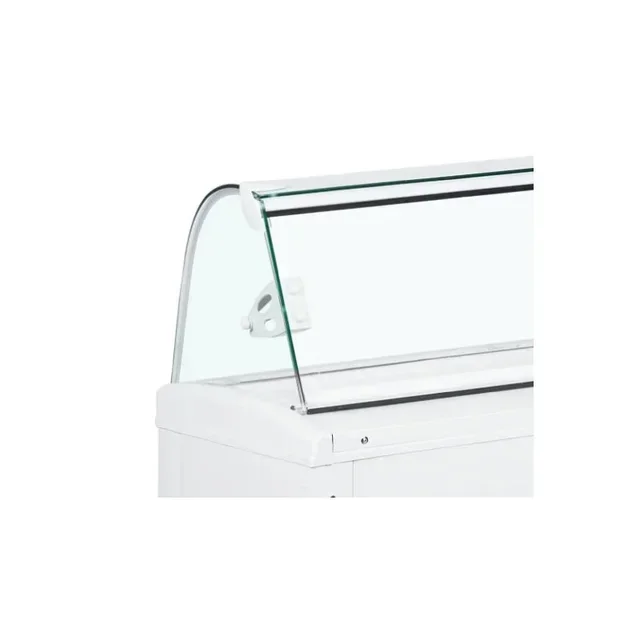 Forced Air Ventilated Refrigerated Display Case - 339 Liters Capacity - Glass Display