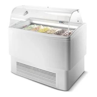 Forced Air Ventilated Refrigerated Display Case - 339 Liters Capacity - Glass Display