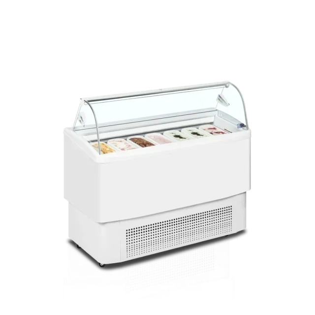 Ventilated Refrigerated Display Case 7 Shelves - Capacity 35 Liters (7x5L)