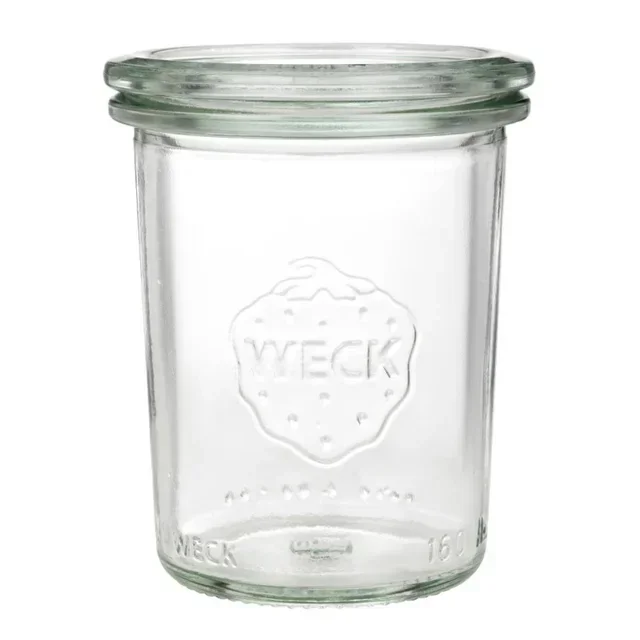 Conjunto de 12 Verrines Weck 160 ml - Frascos de Conserva em Vidro