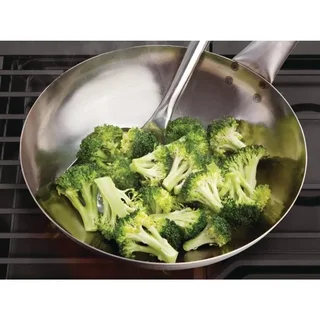 Wok Flacher Boden Mildstahl Ø 25,4 cm