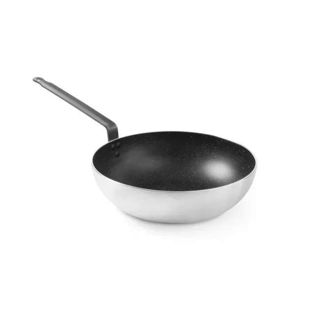 Aluminum Wok 32 cm - Professional Diameter