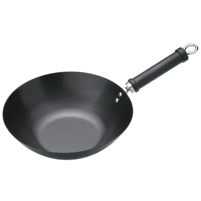 Professional Wok Non-Stick Coating - Diameter 305 mm - Flat Bottom Induction