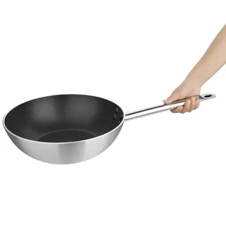 Wok Induktion Aluminium Antihaftbeschichtung - Durchmesser 30 cm
