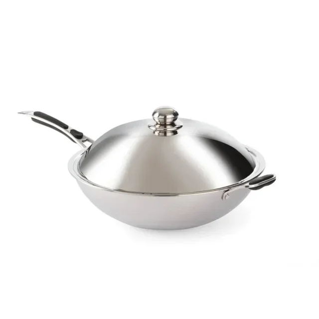 Professional Stainless Steel Induction Wok