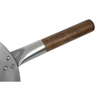 Wok Londonwok Acciaio Fondo Rotondo Ø 38 cm - Padella Asiatica Profonda