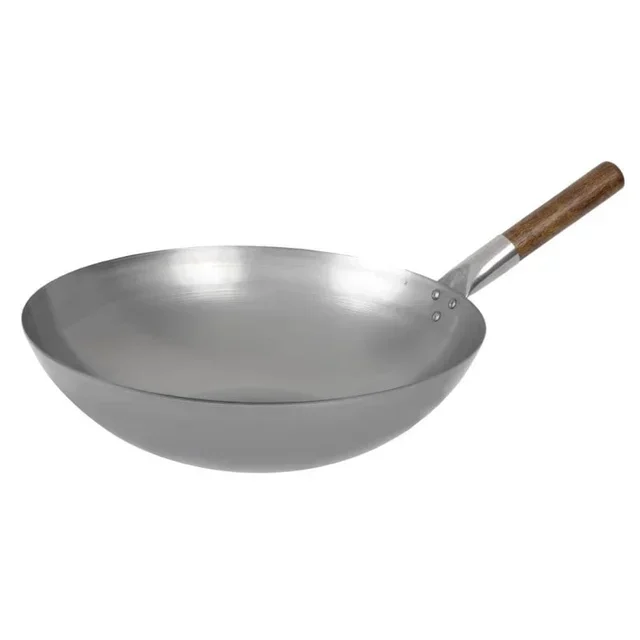 Londonwok Wok Round Bottom Steel Ø 38 cm - Deep Asian Pan